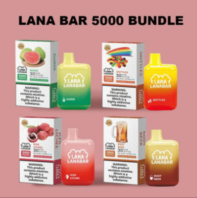 LANA 5000口可充電拋棄式電子煙｜一次性設計｜台灣現貨24h速發-3